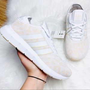 Adidas Originals Swift Run X White Leopard Ivory